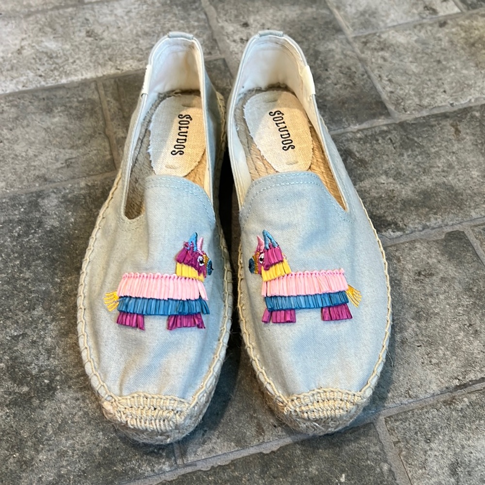 💥BOGO💥 Soludos Women's PINATA Slip-on. Shoe Size 6.5 EUC but more like size 6 - Picture 1 of 9